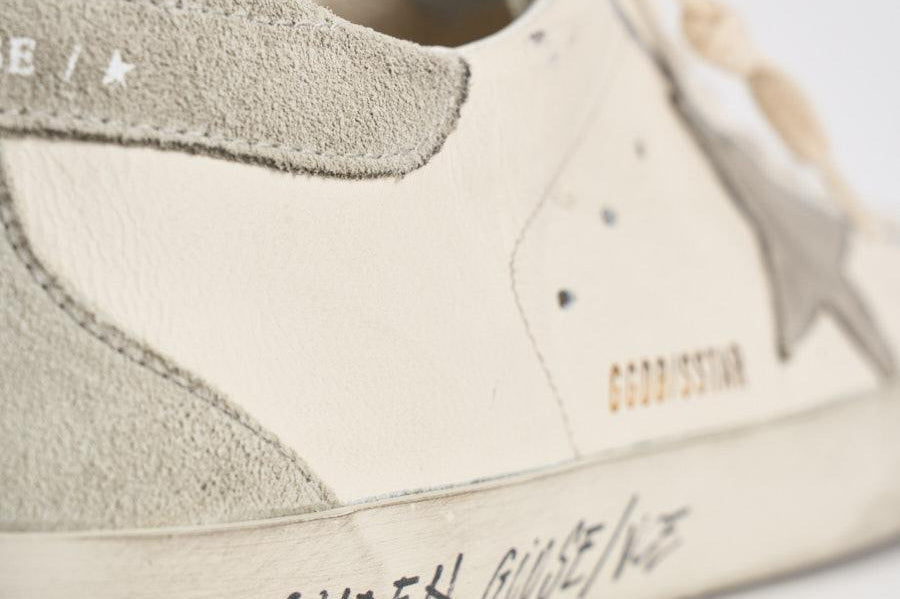 Sneakers uomo Super-Star grigie GMF00102 F00535911166 GOLDEN GOOSE 
