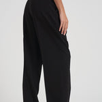 Pantalone con pence donna 14049 8005NERO FORTE FORTE 