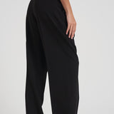 Pantalone con pence donna 14049 8005NERO FORTE FORTE 