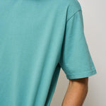 T-shirt uomo girocollo celeste AMU037CL03 C0024 AMISH 