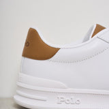 Sneakers uomo bianche e cammello 809877598 001 RALPH LAUREN 