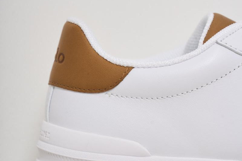 Sneakers uomo bianche e cammello 809877598 001 RALPH LAUREN 