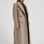 Cappotto doppiopetto con cintura donna GWP02319 P00209160407 GOLDEN GOOSE 