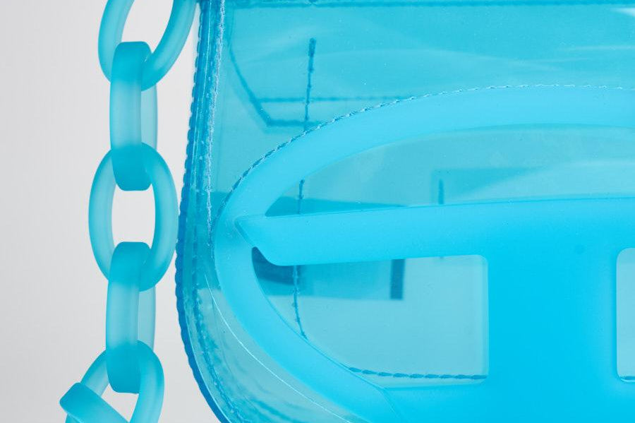 Borsa a spalla donna celeste X08396 P8763T6227 DIESEL 