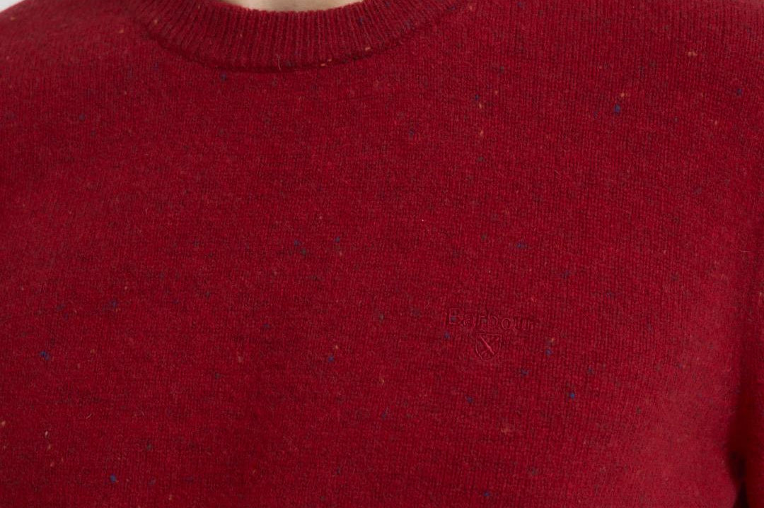 Maglia uomo girocollo rosso MKN1575 RE51 BARBOUR 