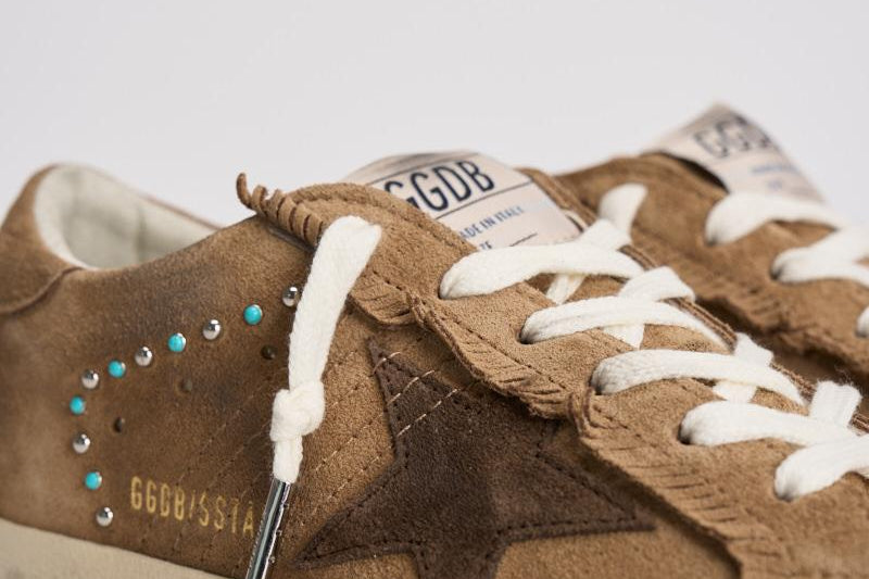 Sneakers donna Super Star marrone GWF00101 F00754755676 GOLDEN GOOSE 