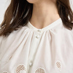 Camicia donna Lunamaris bohemienne bianca 14599 avorio0038 FORTE FORTE 