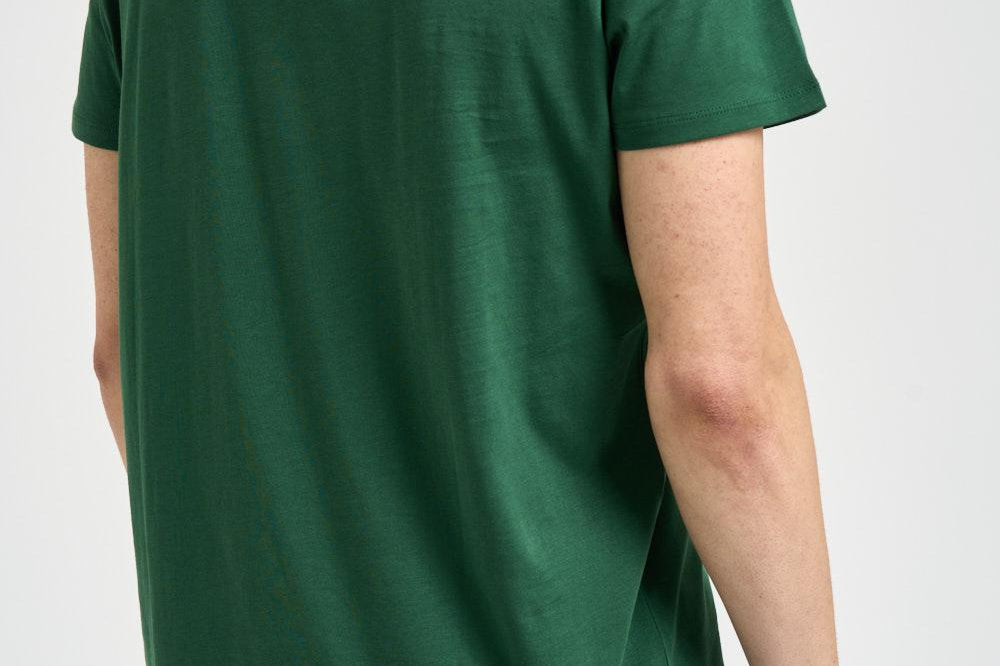 T-shirt uomo girocollo verde TH6709 132 LACOSTE 