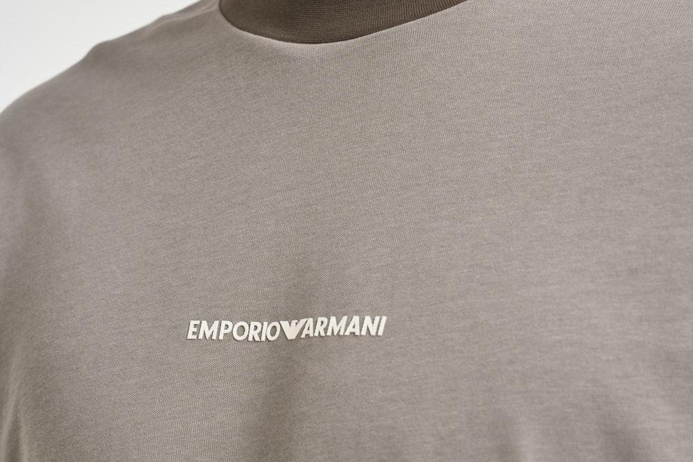 T-shirt uomo girocollo tortora EM005257 AF13715U8049 EMPORIO ARMANI 