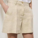Bermuda donna beige D210154 BETULLA004 P.a.r.o.s.h. 