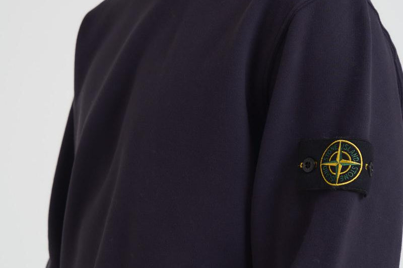 Felpa uomo girocollo blu 6100028 S0A20V0026 STONE ISLAND 