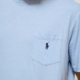 T-shirt uomo girocollo celeste 710964511 004 RALPH LAUREN 