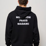 Felpa uomo con cappuccio nera HO162 CO127BL DROLE DE MONSIEUR 