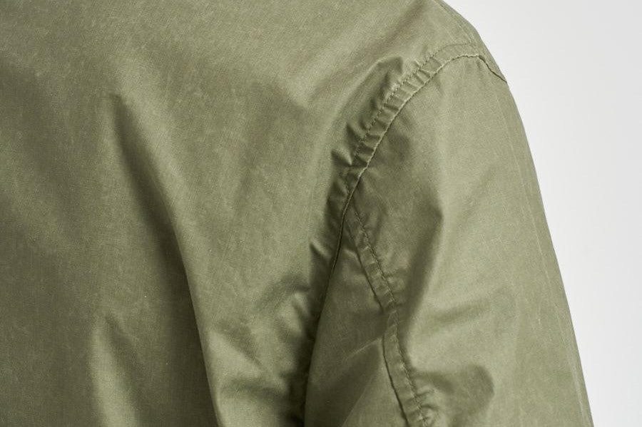 Giubbotto uomo in nylon verde militare 4100054 S0290V005G STONE ISLAND 