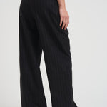 Pantalone donna sartoriale nero 14317 8002NOIR FORTE FORTE 