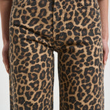 Jeans donna Hugh animalier 11765 MTL59BLACKLEOPARD ANINE BING 