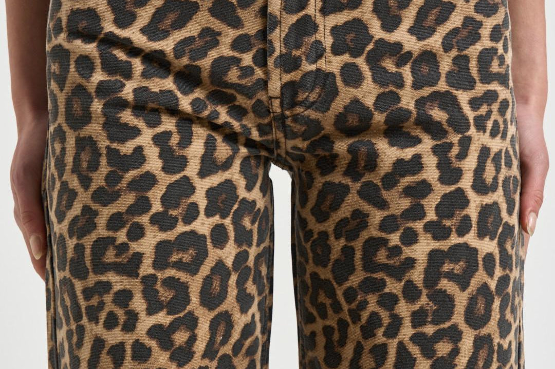 Jeans donna Hugh animalier 11765 MTL59BLACKLEOPARD ANINE BING 