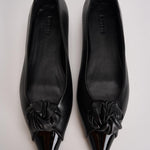 Ballerina donna a punta nera 115979100 BLACK100 ROTATE 