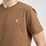 T-shirt uomo girocollo marrone 710671438 536 RALPH LAUREN 