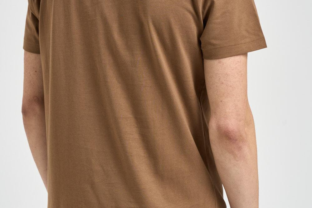 T-shirt uomo girocollo marrone 710671438 536 RALPH LAUREN 