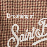 Borsa donna Vanity pied de poule marrone VANITY PDP45 MC2 SAINT BARTH 