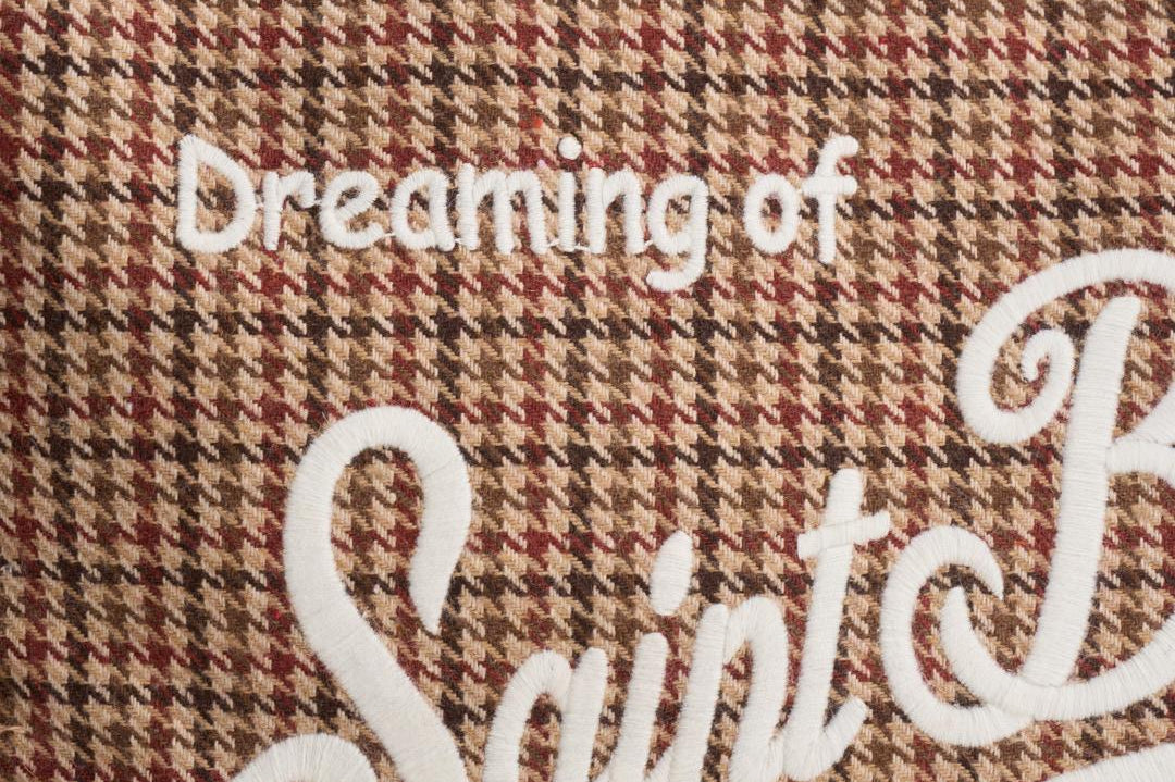 Borsa donna Vanity pied de poule marrone VANITY PDP45 MC2 SAINT BARTH 