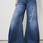 Jeans donna Marlen in denim scuro DP775 DF0290800 DONDUP 