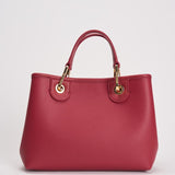 Borsa a mano donna in pelle rossa EW000361 AF12036M5068 EMPORIO ARMANI 