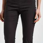 Leggins donna marrone fondente F6SK51 W18 LIVIANA CONTI 