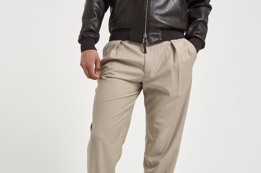 Giubbotto uomo in ecopelle moro ELVIS TANNING06 THE JACK LEATHERS 