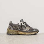 Sneakers uomo Running Dad verdi GMF00199 F00664982841 GOLDEN GOOSE 