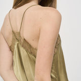 Top donna Berwyn verde BERWYN BROWNKHAKI IRO 