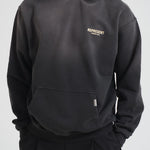 Felpa uomo con cappuccio grigia OCM4113 AGEDBLACK REPRESENT 