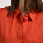 Camicia donna arancione UDONIA ORA3326S IRO 