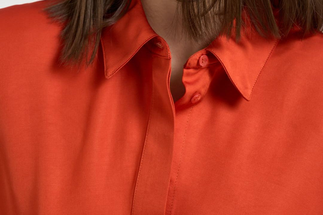 Camicia donna arancione UDONIA ORA3326S IRO 