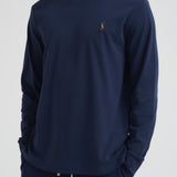 T-shirt uomo blu manica lunga 710760121 003 RALPH LAUREN 