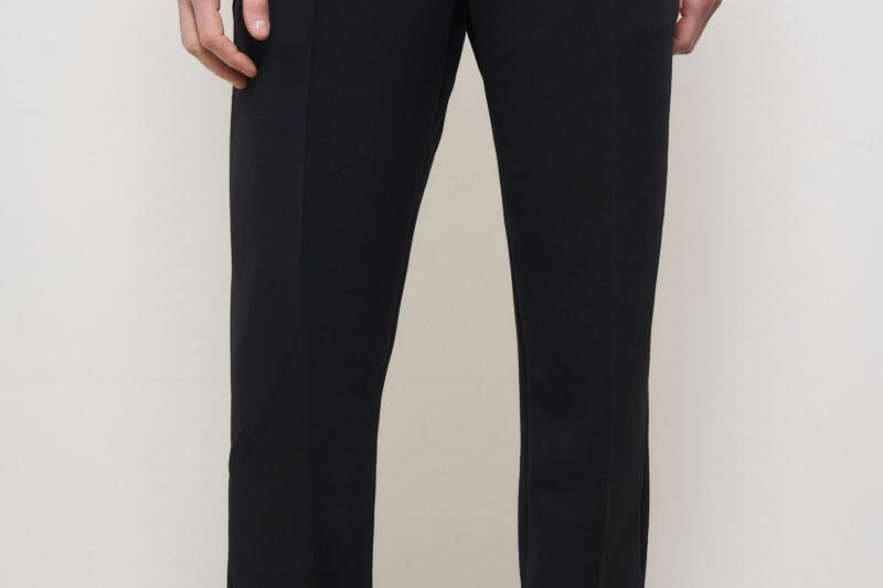 Pantalone tuta uomo dritto nero LDM530049 100100BLACK LES DEUX 