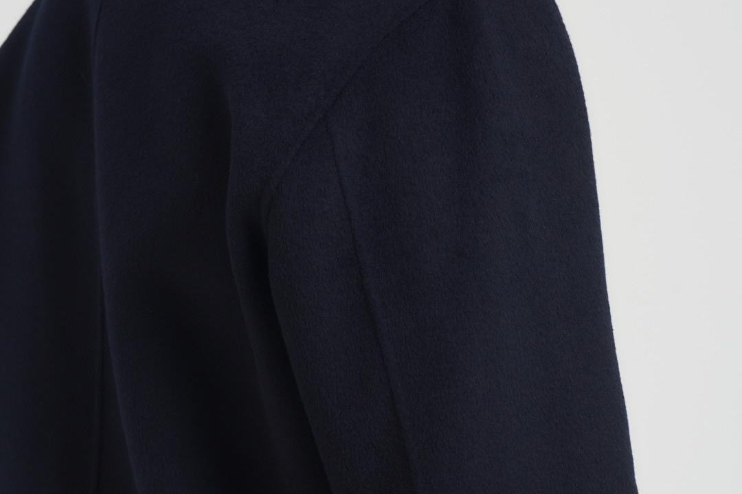 Cappotto uomo corto blu notte CARY NAVY BLUE ACCADEMIE TESSILI 