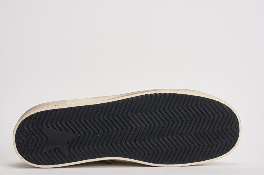 Sneakers uomo Stardan bianca e beige GMF00667 F00814015875 GOLDEN GOOSE 