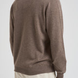 Maglia uomo con zip sabbia FZ1ML WC12R920 FILIPPO DE LAURENTIS 