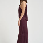 Abito donna lungo bordeaux 14884 2543 FORTE FORTE 