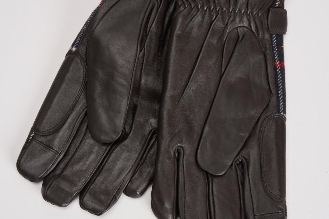 Guanti Newbrough tartan MGL0051 TN12 BARBOUR 