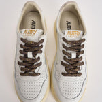 Sneakers donna Medalist bianca e bronzo AULW SW05 AUTRY 