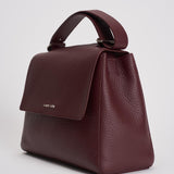 Borsa donna Sveva Soft Media a spalla in pelle con tracolla chianti BT2006SOF CHIANTI ORCIANI 