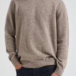 Maglia uomo girocollo tortora MKN1575 ST51 BARBOUR 