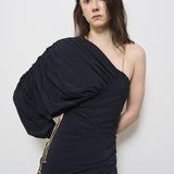 Abito donna lungo Toga Dress nero 625SS6642O BLACK DANAME 