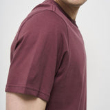 T-shirt uomo girocollo bordeaux MTS0502 PU12 BARBOUR 