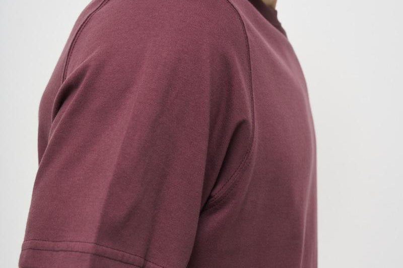 T-shirt uomo girocollo bordeaux MTS0502 PU12 BARBOUR 