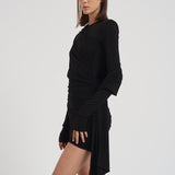 Abito mini 'Xenia' donna T180119A BLACK THE ANDAMANE 