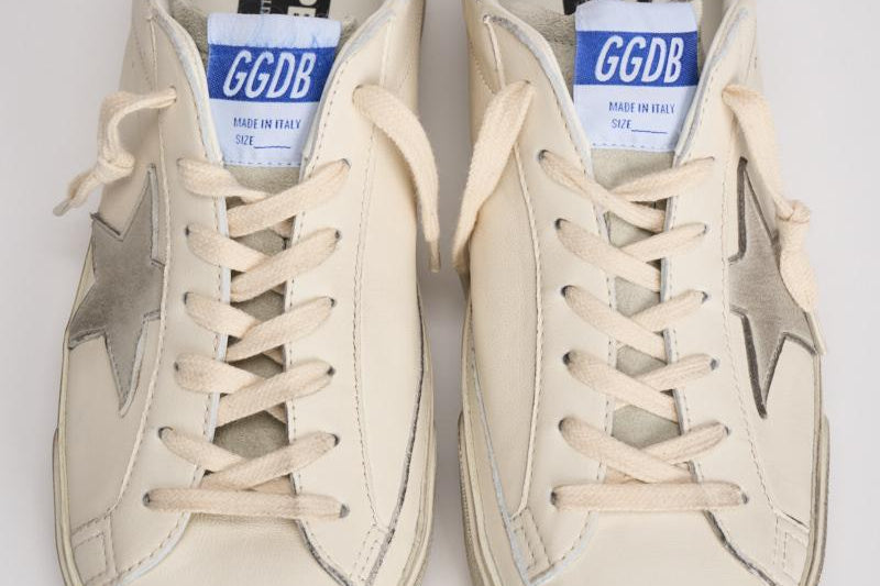 Sneakers uomo Super-Star grigie GMF00102 F00535911166 GOLDEN GOOSE 